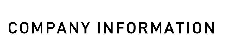 COMPANY INFORMATION